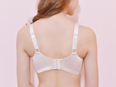 123 Front Close Rose Contour Bra